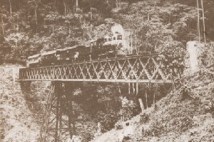 Puente de Chiz en Milla 71, 1907